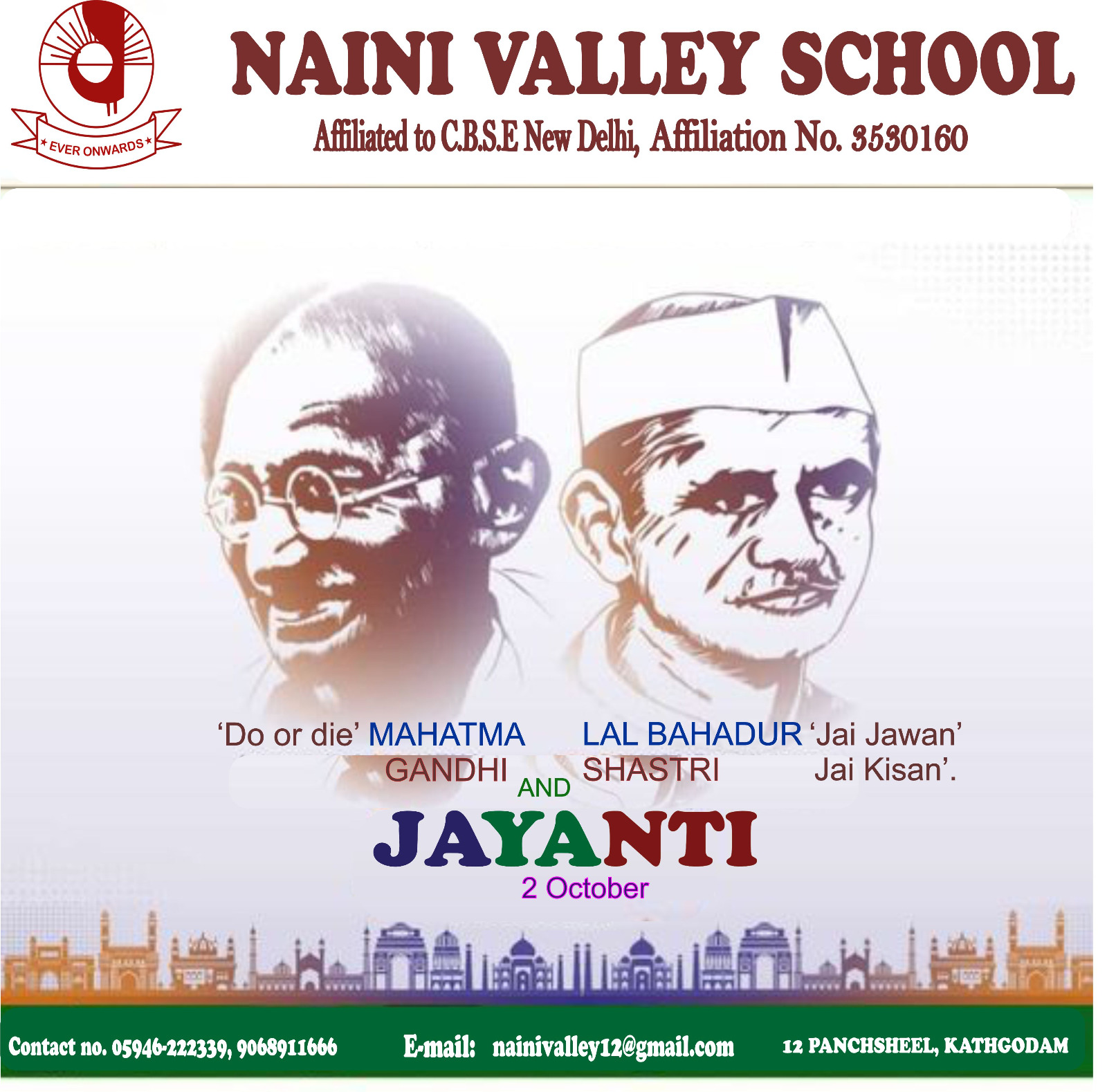 Gandhi Jayanti n Lal Bahadur Shastri Jayanti